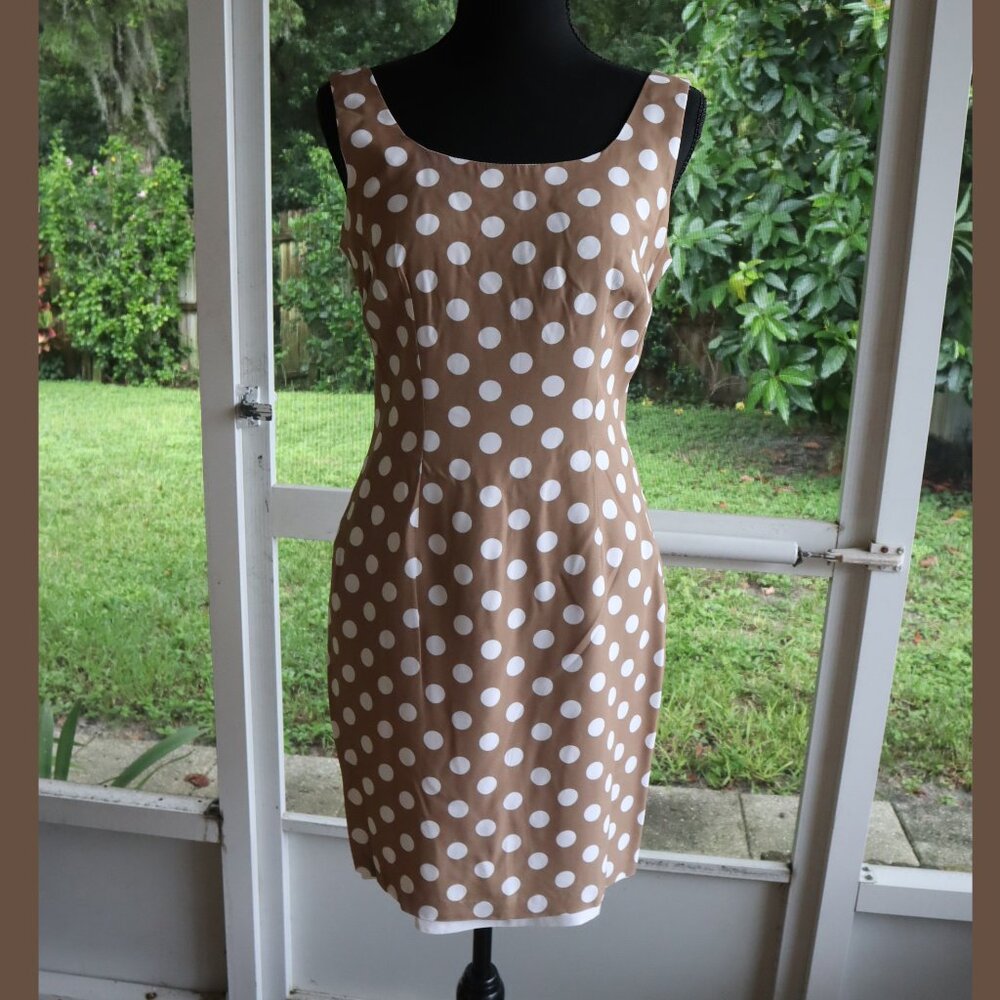Moda International polka dot mini dress
